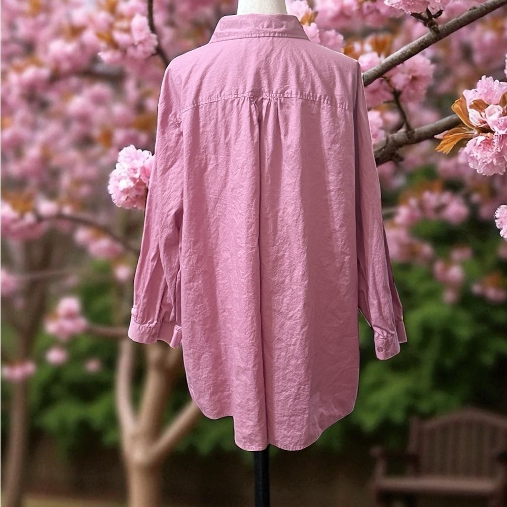 Pink Women's Blouse - Picture 4 of 5